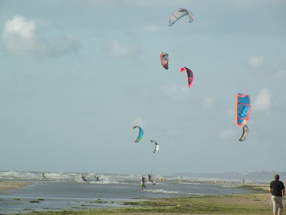  multitude de voiles de windsurf